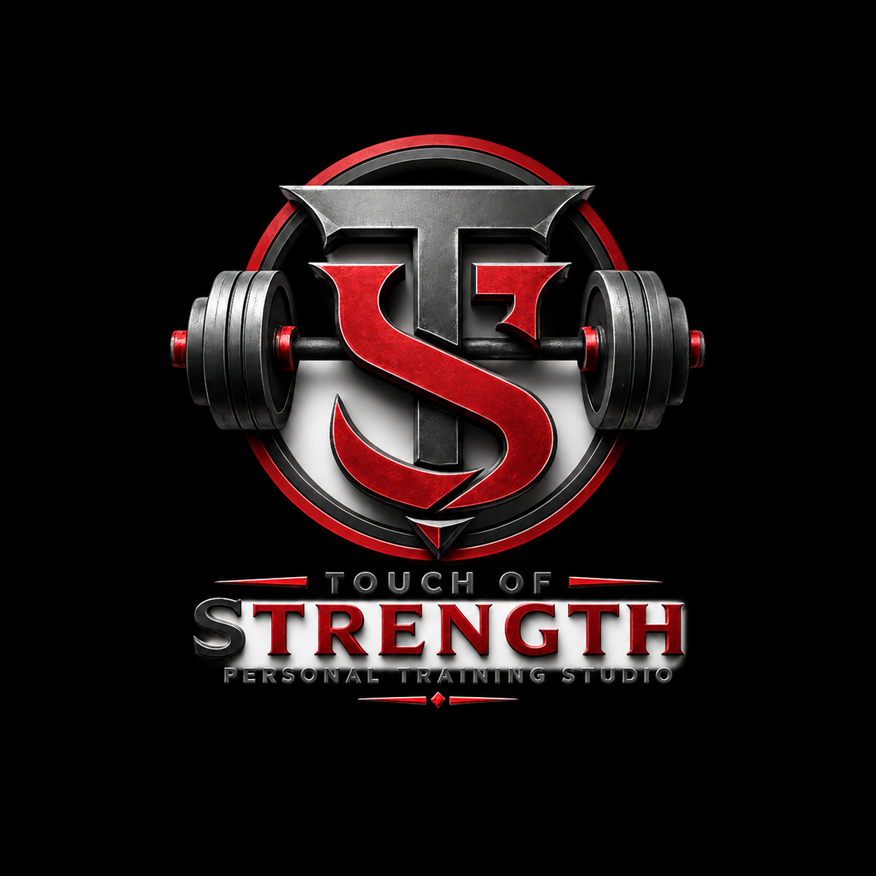 Touch of Strength Fitness logo